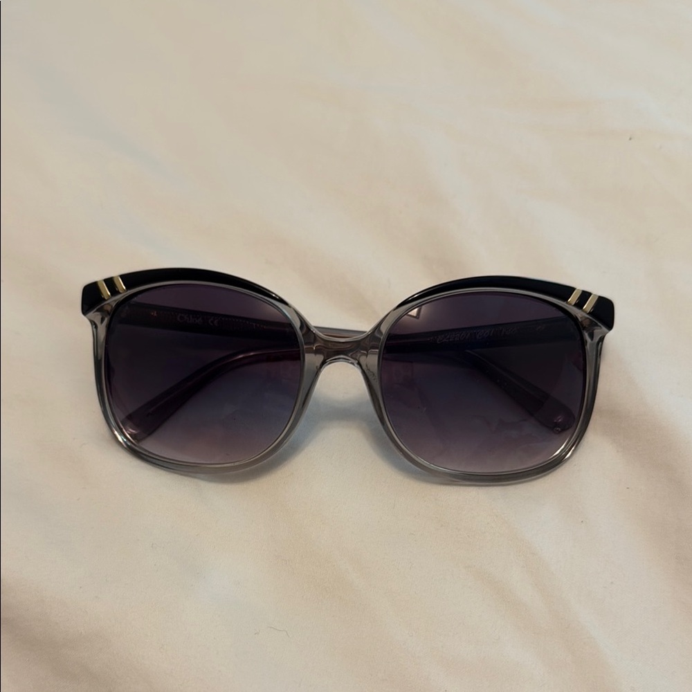Chloe Oversized Sunglasses with Case